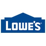 A lowe 's logo is shown.