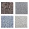 Four samples of stone textures.